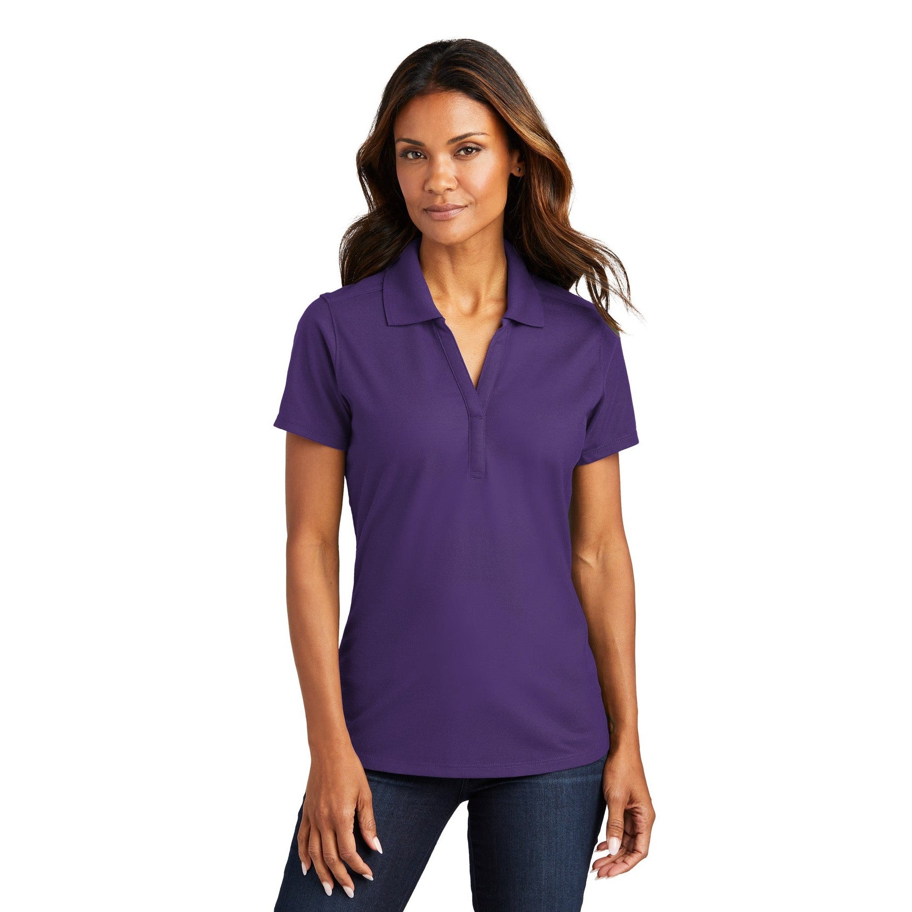 Port Authority-Port Authority ® Women's EZPerformance ™ Pique Polo. LK600-MedTech-6